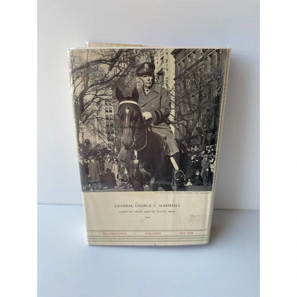 WWII Military History George C Marshall Ordeal and Hope 1939-1942 1st Ed Vtg